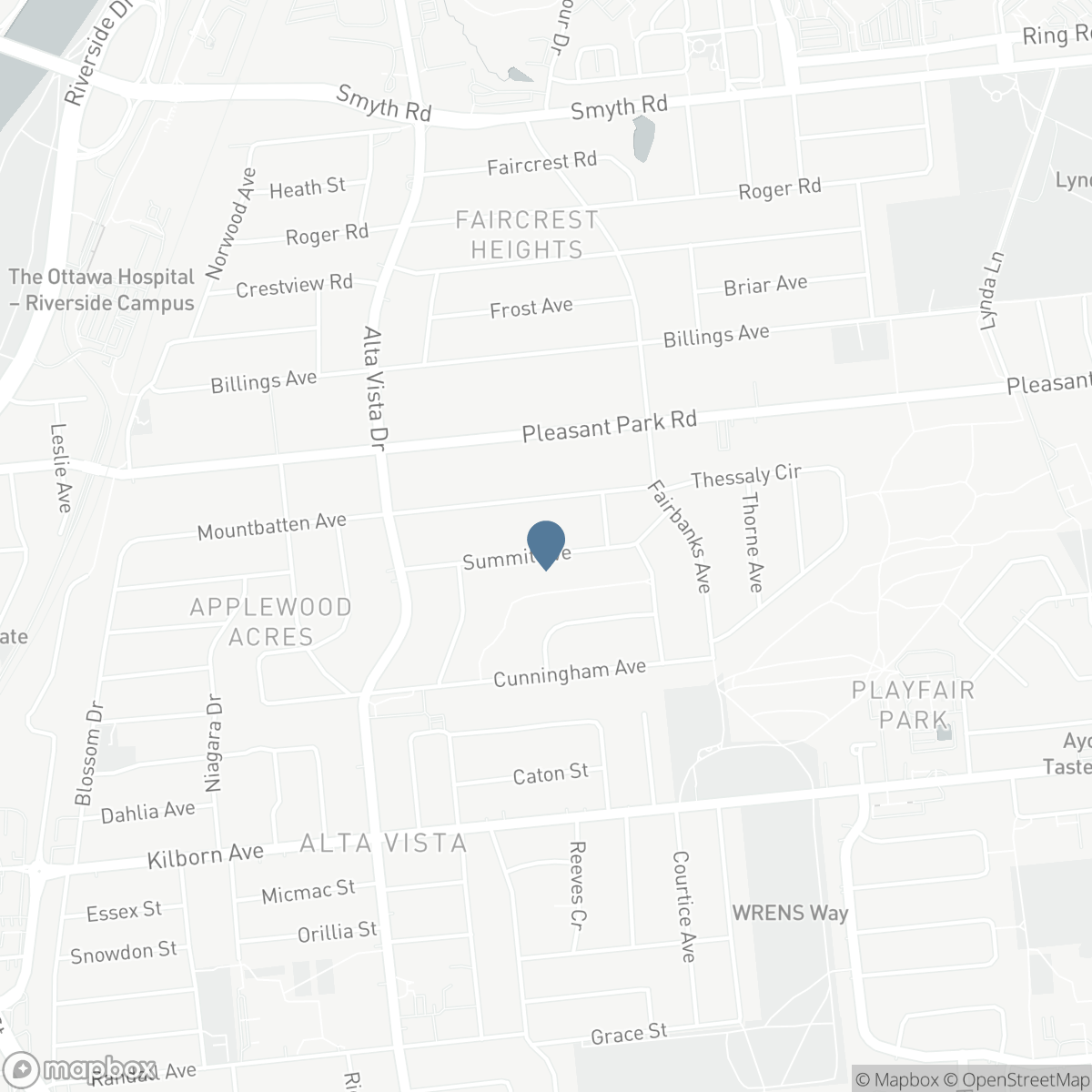325 SUMMIT AVENUE, Ottawa, Ontario K1H 5Z7